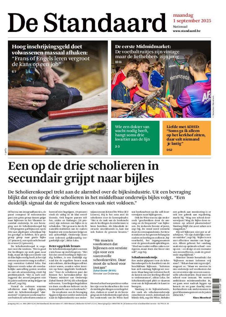 Lees de krant online | De Standaard